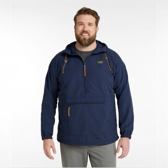 LL Bean Men's Mountain Classic Anorak - Picture 4 of 8